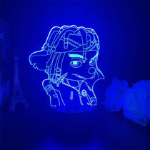 Luz noturna LED 3D Shukes Beitas Pirates, mudando de cor