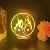 Luz noturna LED 3D Skys Childrens Of Lights Anubis Color Cha