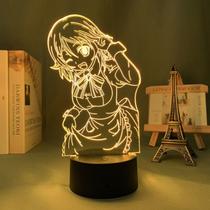 Luz noturna LED 3D Sword Art Online Lizabeth Color Change Luz noturna LED 3D Sword Art Online Lizabeth Color Change