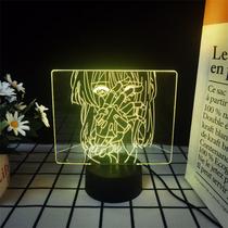 Luz noturna LED 3D Violets Evers Gardens Violets Evergardens Luz noturna LED 3D Violets Evers Gardens Violets Evergardens