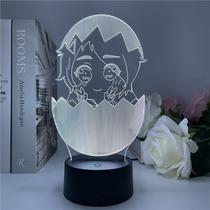 Luz noturna LED 3D Wonders Eggs Prioritys Ohtos Ai Luz noturna LED 3D Wonders Eggs Prioritys Ohtos Ai