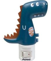 Luz Noturna Led Abajur Tomada C/Personagem 1w Amarela Avant Infantil Criança Segura Sonhos Feliz