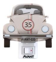 Luz Noturna Led Abajur Tomada C/Personagem 1w Amarela Avant Infantil Criança Segura Sonhos Feliz