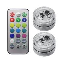 Luz Noturna LED Colorida Com Controle Remoto, Luminária De Mesa À Prova d'Água IP67, Economia De