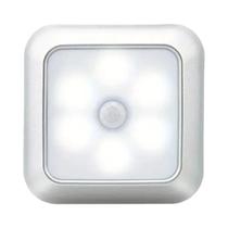 Luz Noturna LED Com Sensor De Movimento, Alimentada Por Bateria, Para Quarto, Armário, Corredor E