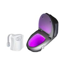 Luz Noturna LED Com Sensor De Movimento Kawaii, 16 Cores, Recarregável via USB, Mini Lâmpada Adesiva