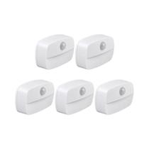 Luz Noturna LED Com Sensor De Movimento, Lâmpada Sem Fio Alimentada Por Bateria Para Quarto, Armário Luz Noturna LED Com Sensor De Movimento, Lâmpada Sem Fio Alimentada Por Bateria Para Quarto, Armário