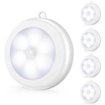 Luz noturna LED com sensor de movimento Mlambert, pacote com 4, sem fio Luz noturna LED com sensor de movimento Mlambert, pacote com 4, sem fio