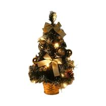 Luz Noturna LED De 40CM Para Árvore De Natal, Decoração De Mini Árvore De Natal Com Agulhas De