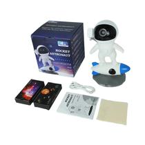 Luz Noturna LED De Astronauta Com Céu Estrelado E Nebulosa Para Quarto, Sala De Jogos E Decoração De