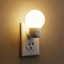 Luz Noturna LED de Dupla Temperatura de Cor, Plug-in, 1 W