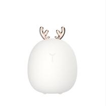 Luz noturna LED de silicone Deer Rabbit, desenho animado de