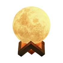 Luz Noturna LED Em Forma De Lua Para Crianças, Luz Quente, Decoração De Quarto, Presente Para