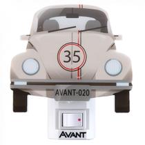 Luz noturna led fusca besourinho 3000k 1w bivolt bivolt