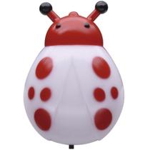 Luz Noturna Led Kids Joaninha Bivolt Com Botão Empalux