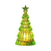 Luz Noturna LED Luminosa De Cristal, Decoração De Árvore De Natal, Vela Eletrônica, Estatueta De Luz Noturna LED Luminosa De Cristal, Decoração De Árvore De Natal, Vela Eletrônica, Estatueta De