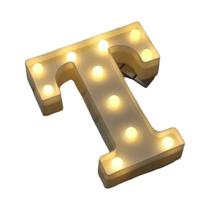 Luz Noturna LED Luminosa Em Formato De Letra 16/22CM, Lâmpada DIY De Alfabeto E Números a Pilha,