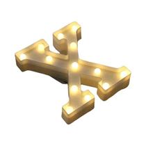 Luz Noturna LED Luminosa Em Formato De Letra 16/22CM, Lâmpada DIY De Alfabeto E Números a Pilha,