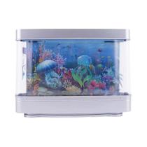 Luz Noturna LED Para Aquário De Peixes Tropicais, Lâmpada Simulada Para Decoração De Casa, Luz