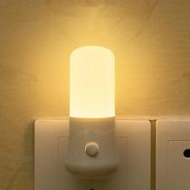Luz Noturna LED Para Quarto De Bebê, Plugue EU/US, Interruptor De Botão, Lâmpada De Tomada De