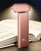 Luz noturna LED recarregável USB Book Light 86lux Rose Gold Luz noturna LED recarregável USB Book Light 86lux Rose Gold