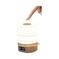 Luz Noturna LED Recarregável USB Com Interruptor Táctil Regulável Para Mesa De Bebê, Leitura Ao Lado