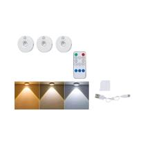 Luz Noturna LED Recarregável USB Com Sensor De Movimento Regulável Para Cozinha, Armário E Abaixo De