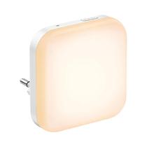 Luz Noturna LED Regulável Com Sensor De Luz Do Dia Ao Crepúsculo, Ajustável Com 4 Configurações, Luz