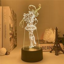 Luz noturna Lols Caitlyns 3D com mudança de cor LED para crianças