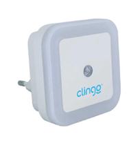 Luz Noturna Luminária Led C/ Sensor Automático Bivolt Clingo