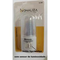 Luz Noturna Mini Abajur vários modelos - 0.3W - com ou sem sensor de luminosidade
