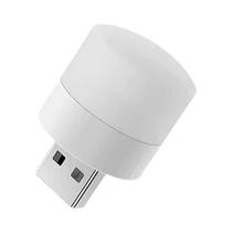 Luz Noturna Mini USB Branca Quente, Lâmpada De Leitura LED Para Proteção Dos Olhos, Carregamento De
