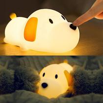 Luz noturna Myratts Led Cute Dog Dimmable Recarregável USB Luz noturna Myratts Led Cute Dog Dimmable Recarregável USB