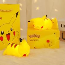 Luz Noturna Pokémon Pikachu Infantil - Lâmpada de Cabeceira Fofa para Presente