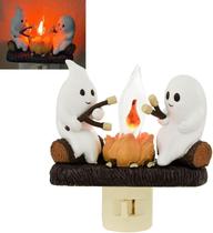 Luz Noturna Polybell Ghost Campfire - Fantasmas 3D com Efeito de Chama Luz Noturna Polybell Ghost Campfire - Fantasmas 3D com Efeito de Chama