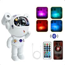 Luz Noturna Projetor Estrelas Galáxia Controle Bluetooth Luz Noturna Projetor Estrelas Galáxia Controle Bluetooth