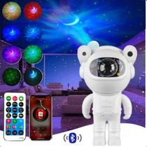 Luz Noturna Projetor Estrelas Galáxia Controle Bluetooth