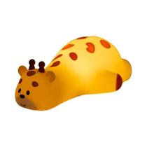 Luz Noturna Recarregável De Silicone Em Forma De Raposa E Coelho Com Sensor De Toque Para Mesa De