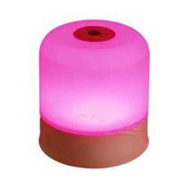 Luz Noturna Recarregável RGB Com 13 Cores, Controle Remoto, Toque, USB, Regulável, Portátil, Para