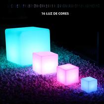 Luz Noturna RGB À Prova D'água, Recarregável, Criativa, Para Atmosfera De Mesa, Lâmpada LED Em