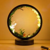 Luz noturna Runyangshi Forest Style Natural Citrine USB Luz noturna Runyangshi Forest Style Natural Citrine USB