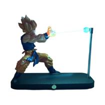 Luz Noturna Son Goku Dragon Ball Anime Toque Kamehameha Decoração Magnética Para Mesa Presente Para