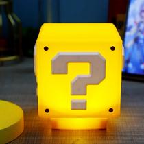 Luz noturna TLAOTNIY Super Bros Mini Question Block USB