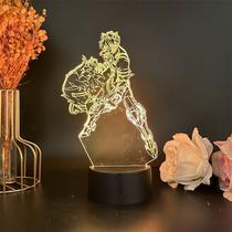 Luz noturna Zenless Zones Zeros Vons Lycaons 3D LED Color Ch Luz noturna Zenless Zones Zeros Vons Lycaons 3D LED Color Ch