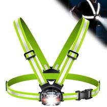 Luz para corrida ISEYOU 500 lúmens ajustável IPX4 à prova dágua