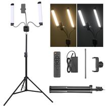 Luz para esteticista AMBITFUL AL-20 com suporte para telefone 40W Luz para esteticista AMBITFUL AL-20 com suporte para telefone 40W