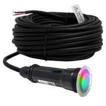 Luz para piscina Faithought 1,5" RGB com mudança de cor, 12 VAC, cabo de 30 m Luz para piscina Faithought 1,5" RGB com mudança de cor, 12 VAC, cabo de 30 m