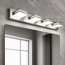 Luz para Tocador de Baño OKELI 4 Luces 32W Níquel Cepillado 76 cm