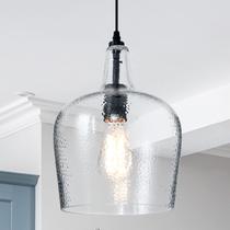 Luz pendente ELYCCUPA Glass Black Modern 1 Light E26 26cm Luz pendente ELYCCUPA Glass Black Modern 1 Light E26 26cm