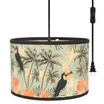 Luz pendente Eoiips Bamboo Lâmpada suspensa de 4,5 m com interruptor Luz pendente Eoiips Bamboo Lâmpada suspensa de 4,5 m com interruptor